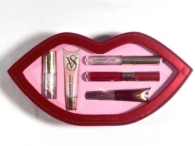 Victoria's Secret Perfect Pout Gift Set Assorted Lip  Gloss Gift Set 2025 - Image 1 of 4