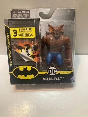 NUEVA FIGURA 2020 Spin Master Creature Chaos The Caped Crusader Man-Bat 4" Foto 1 de 3