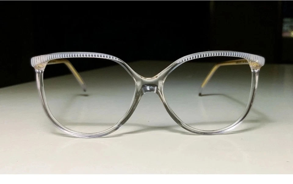 Vintage glasses FEDON 1980's italy fashion glasses hip hop geek - Image 1 of 4