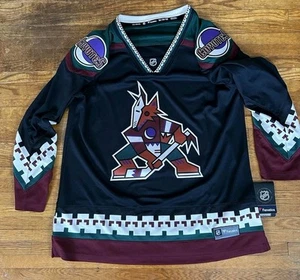 Damen Trikot Fanatics NHL Phoenix Coyotes Arizona Kachina schwarz Hockey 2XL neu mit Etikett - Bild 1 von 6