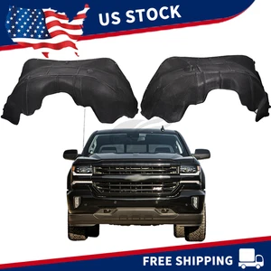 Front Right+Left Inner Fender Liner Fits 2016-2019 Chevrolet Silverado 1500 - Picture 1 of 10