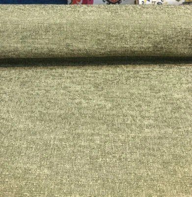 Fabricut Rawhide Green Endive Fern Slubbed Textured Fabric by the yard - Image 1 of 4