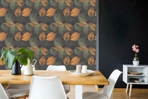 3D Graffiti  Leaves 455 Wallpaper Murals Wall Print Wallpaper Mural AJ WALL AU - Picture 1 of 1