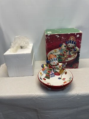 Signature Home Collection Snowman Candy Dish, Snack Bowl Decorative Christmas - Image 1 of 4