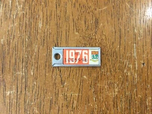 Vintage 1976 Prince Edward Island PEI War Amps Key Tag Keychain - Picture 1 of 2