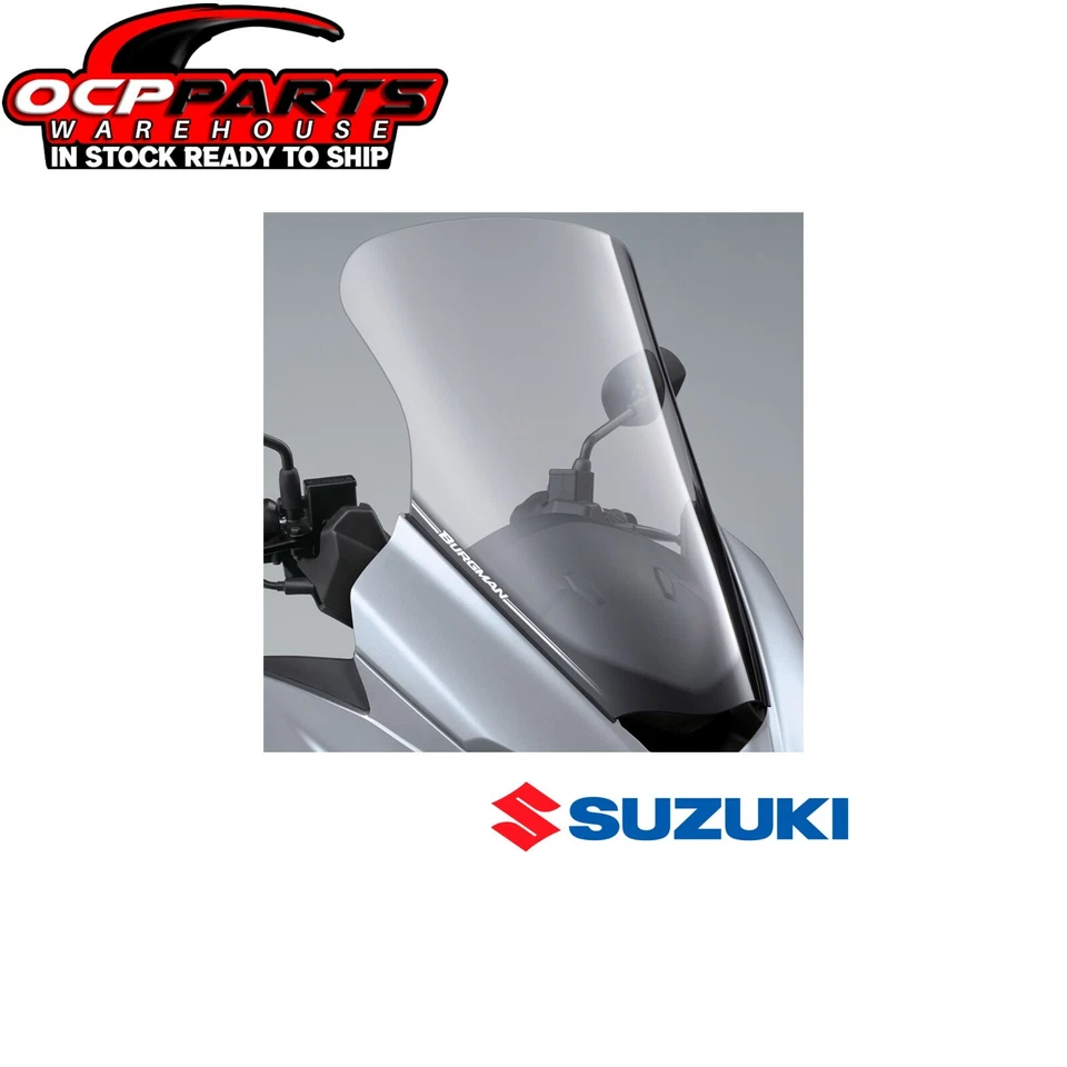 SUZUKI TALL PARABRISAS PARABRISAS 2018-2023 BURGMAN 400 GENUINO OEM NUEVO Foto 1 de 4