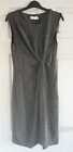Paraphrase Sleeveless Knot Front Shimmer Dress Black UK 14 LN012 EE 16