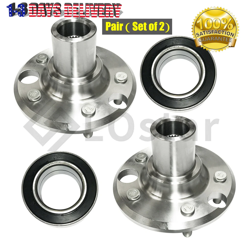 Pair(2) Rear Wheel Hub&Bearing Fits Lexus IS300 / SC430 / GS300 / GS400 / GS430 - Image 1 of 3