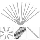 12 Pcs Stainless Steel Hole Stick Crochet Blocking Knitting Accessories