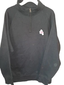 Arizona State Med Sun Devils Long Sleeve Shirt Men's Black 1/4 Zip Pullover-NWOT - Picture 1 of 3