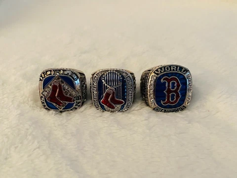 3 PCS Red Sox World Series Championship Ring Set, 🇺🇸 SHIP 2007/13/18 Cover