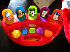 VTG.,MICKEY MOUSE POP-UP PALS,BABY TOY,+MINNIE,DONALD,GOOFY,PLUTO,COLORS,SHAPES