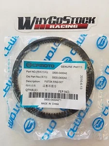 CFMOTO Piston Rings Ring Set Z8 ATV UTV 500HO X8 Z8 CForce ZForce UForce 600 400 - Picture 1 of 1