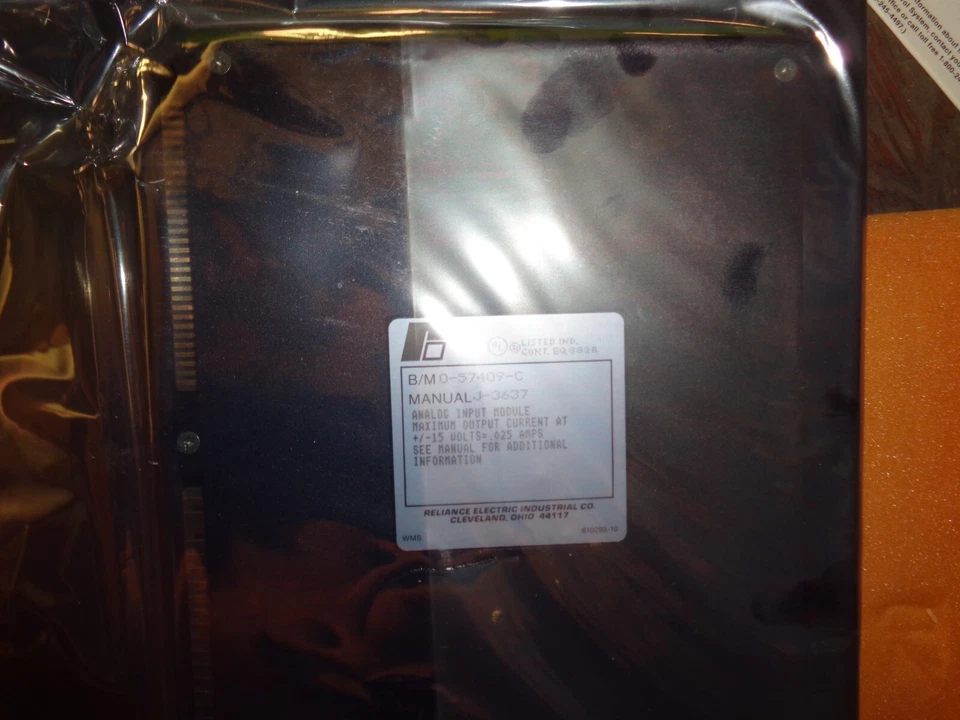 RELIANCE ELECTRIC ANALOG INPUT ISOLATED CONTROL MODULE 0-57409-C NEW!! - Image 1 of 1