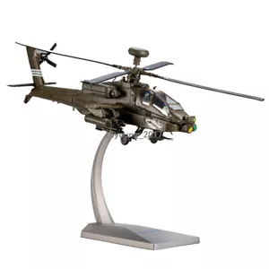 1/72 Boeing AH-64A Apache Helicóptero Modelo Fundición a Presión Avión Juguete - Imagen 1 de 13