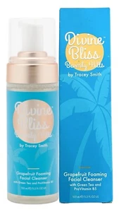 Divine Bliss Grapefruit Foaming Facial Cleanser 5.2 fl oz Pro Vitamin B5 New! - Picture 1 of 7