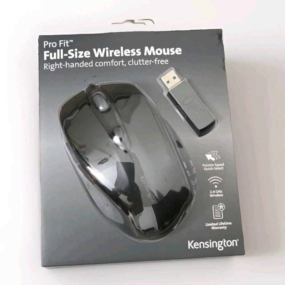 Kensington Pro Fit Full-size Wireless Mouse K72370US