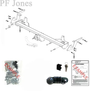 PCT Towbar for Jeep Avenger SUV 2023 Onwards - Detachable Tow Bar - Picture 1 of 3