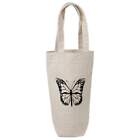 'Monarch Butterfly' Cotton Wine Bottle Gift / Travel Bag (BL00003949)