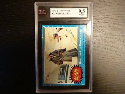 1977 STAR WARS S1 #22 Rescued By Ben Kenobi KSA 9.5 (PSA 10/APR $1,500) GEM 💎 - Image 1 of 3
