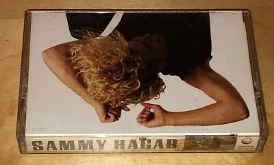 Sammy Hagar Self Titled Cassette Tape 1987 Red Rocker Van Halen Give To Live - Image 1 of 4