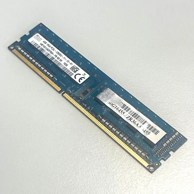 Hynix 4GB DDR3 RAM PC3L-12800U 1600Mhz non-ECC Unbuffered DIMM HMT451U6DFR8A-PB - Image 1 of 4