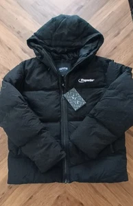 Trapstar Hyperdrive Hooded Puffer Jacket Black Large - Picture 1 of 5