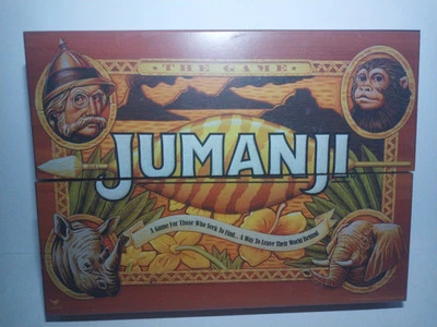 Jumanji The Board Game Based On Movie Complete Milton Bradley - Image 1 of 4