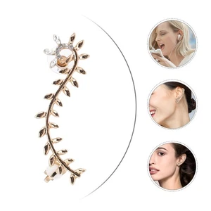 Single-sided Ear Bone Clip Non-pierced Earrings for Women Women's Miss Cuff - Picture 1 of 10