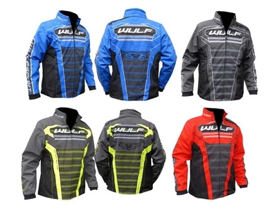 Erwachsene Motorrad MX Jacke Softshell Freizeit Freizeit Wulfsport Corsair S-XXL Mantel - Bild 1 von 2