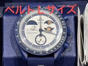 Omega x swatch MISSION TO EARTHPHASE MOONSHINE GOLD Snoopy SO33N701L NUOVO GIAPPONE - Foto 1 di 9
