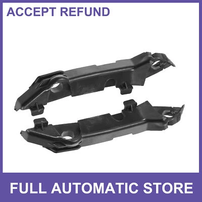 Retenedor de soporte de parachoques delantero 2 piezas para Mercedes-Benz C43 C300 C63 C450 2015-2020 Foto 1 de 4