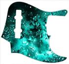 J BASS 5 STRING Graphic Pickguard to fit Fender Bass Guitar Water Effect