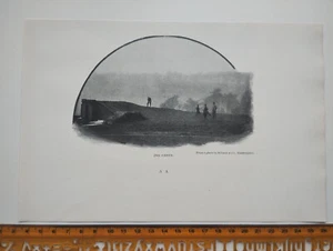 Huddersfield Golf Club, 2nd - Antique Print from Golf Links (Hutchinson) - 1897 - Picture 1 of 1