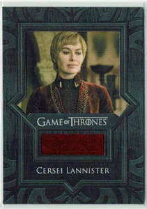 Game of Thrones Staffel 8 Relikt Kostüm Karte VR16 Lena Headey Cersei Lannister - Bild 1 von 2