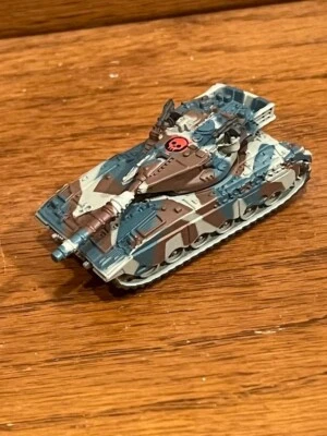 Micro Machines MILITARY Merkava MK3 Tank Green Camo Brown Blue Grey Terror - Image 1 of 4