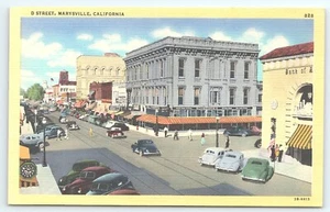 Postal D Street Marysville California Schneider's Building - Imagen 1 de 3