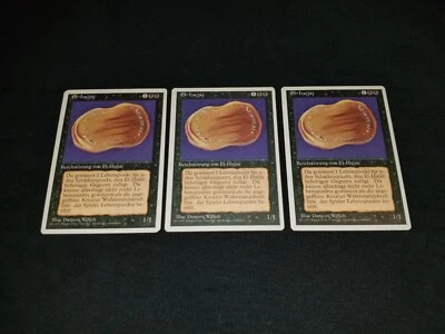 MTG 1x 4th Edition MP German FWB MISPRINT El-hajjaj / Warp Artifact (art) - Image 1 of 2