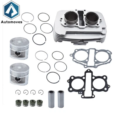 Conjunto de cilindro de motor con juntas de pistón para Honda Rebel 250 CMX250C 1996-2015 Foto 1 de 4