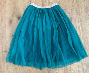 Girls Gymboree Green Tulle Skirt Midi Sz 10-12 Large - Picture 1 of 4