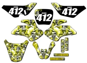2000-2006 JR 50 JESTER Yellow Senge Graphics Kit Compatible with Suzuki - Picture 1 of 10