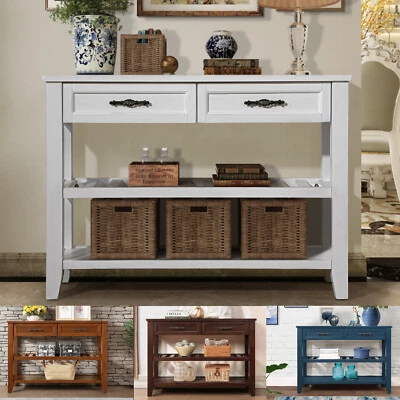 Console Sofa Table Solid Wood Dining Cabinet For Living Room Kitchen Dining Room - Image 1 of 4