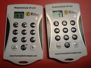 (2) Turning Technologies ResponseCard RF LCD RCRF-03  LOT - Picture 1 of 6