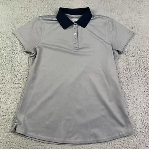Vineyard Vines Polo Shirt Womens Extra Small Gray Blue Lightweight Casual Ladies - Picture 1 of 12