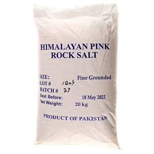 HIMALAYAN ROCK SALT FINE GROUNDED 20 KG BAG - Picture 1 of 2