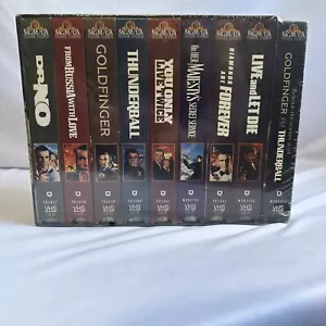 Unopened Sean Connery James Bond Deluxe VHS Collection- 1995- Sealed - Picture 1 of 9