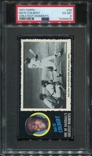 1971 Topps Greatest Moments #28 Nate Colbert psa 6 Ex-Mt *Rare Test Issue*