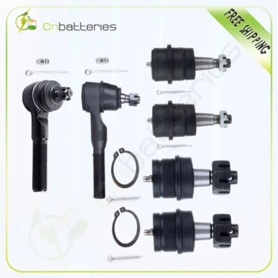 Kit completo de suspensión delantera de 6 piezas para Jeep Grand Cherokee Comanche Wrangler 4x4 Foto 1 de 4