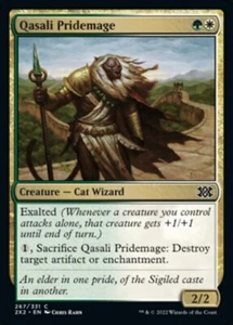 MTG QASALI PRIDEMAGE EXC - MAGO DEL BRANCO DI QASAL 267 - 2X2 - MAGIC - Imagen 1 de 1
