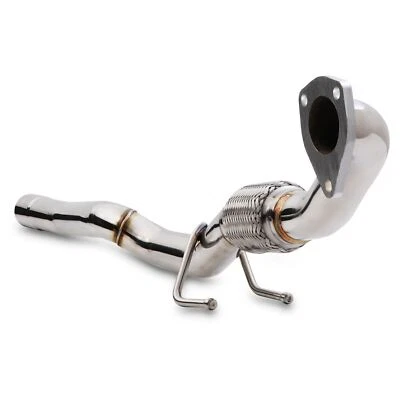 STAINLESS EXHAUST FRONT RACE PIPE DOWNPIPE FOR VW GOLF MK4 BORA 1.9 TDI PD PD130 - Image 1 of 4
